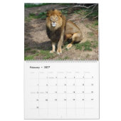 Afrikanische Wildtiere Kalender (Feb 2027)
