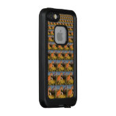 Afrikanische WildwasserProof Pop Art LifeProof iPhone Hülle (Hinten/Rechts)