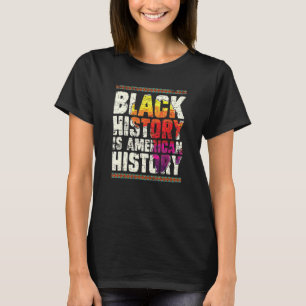 Afrikanische Wurzeln stolz schwarze Amerikaner sch T-Shirt
