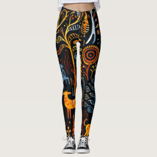 Afrikanischem Flair Leggings