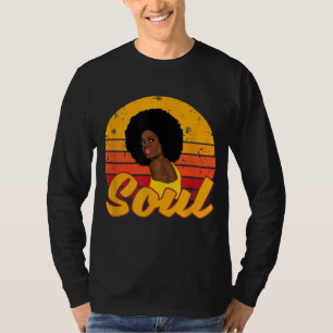 Afrikanischer 70er 80er Funk Afro Disco Soul Mela T-Shirt