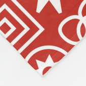 Afrikanischer Adinkra Fleecedecke (Ecke)