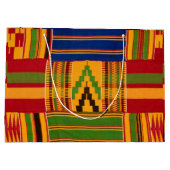 Afrikanischer Adinkra Große Geschenktüte (Rückseite)
