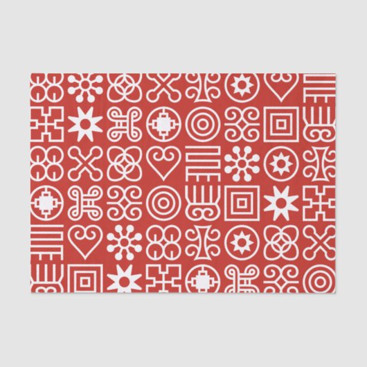 Afrikanischer Adinkra Seidenpapier (Vorderseite)