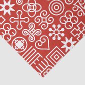 Afrikanischer Adinkra Seidenpapier (Ausschnitt)