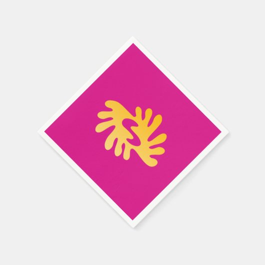 Afrikanischer Adinkra Serviette (Ecke)