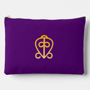 Afrikanischer Adinkra Zubehörtasche