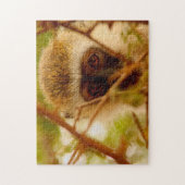 Afrikanischer Affe. Puzzle (Vertikal)
