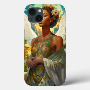 Afrikanischer Amerikaner Angel Goddess Fantasy Art Case-Mate iPhone Hülle