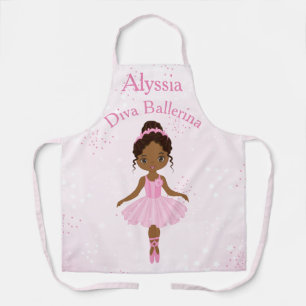 Afrikanischer Amerikaner Ballerina Pink Tutu Schü Schürze