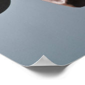 Afrikanischer Amerikaner, der im Fitnessraum 2 tra Poster (Ecke)