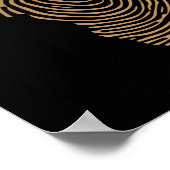 Afrikanischer Amerikaner mit schwarzer Geschichte Poster (Ecke)