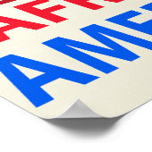 Afrikanischer Amerikaner Poster (Ecke)