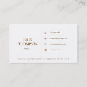 Afrikanischer Amerikaner Praying Hands Katholische Visitenkarte (Rückseite)