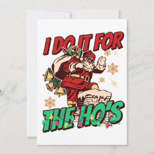 Afrikanischer Amerikaner Schwarzer Weihnachtsmann  Feiertagskarte