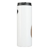 Afrikanischer Amerikaner Thermosbecher (Rückseite)