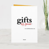 Afrikanischer Amerikaner Weihnachten Kwanzaa Grüße (Rückseite)