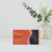 Afrikanischer Amerikanischer Braider Terminkarte (Stehend Vorderseite)