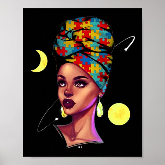 Afrikanischer amerikanischer Stolz Schwarzgeschich Poster (Vorne)