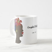 Afrikanischer amerikanischer Tasse Stil A (Vorderseite Links)