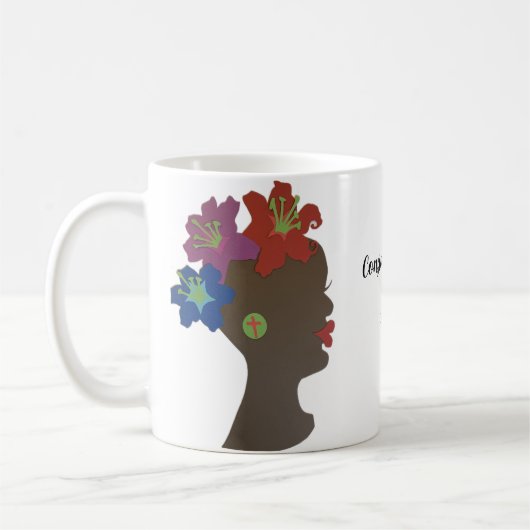 Afrikanischer amerikanischer Tasse Stil A (Links)