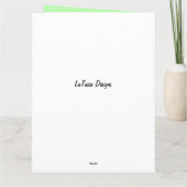 Afrikanischer amerikanischer Vater Jingle, Vaterta Karte (Rückseite)