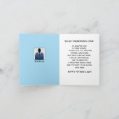 Afrikanischer amerikanischer Vater Vatertag Anzug Karte (Innenseite)