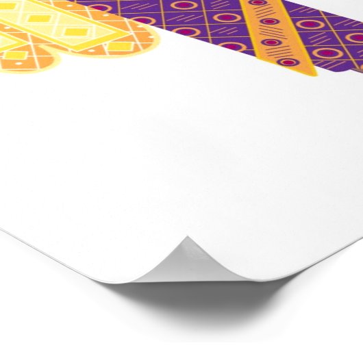 Afrikanischer Angel Poster (Ecke)