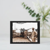 Afrikanischer Artillerymen Weltkrieg Postkarte (Stehend Vorderseite)