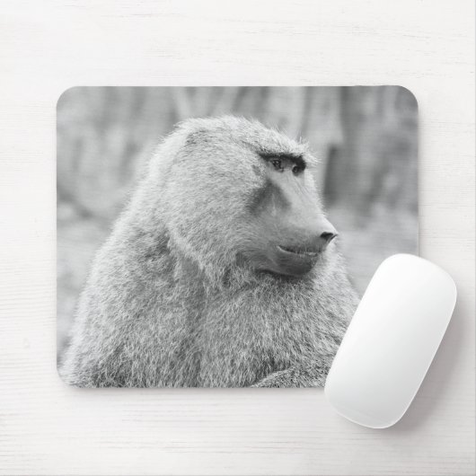 Afrikanischer Baboon Mousepad (Mit Mouse)
