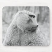 Afrikanischer Baboon Mousepad (Vorne)