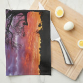 Afrikanischer Baobab-Baum, Adansonia digitata, 2 Küchentuch (Viertel Falte)