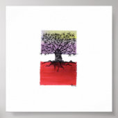 afrikanischer Baum Poster (Vorne)