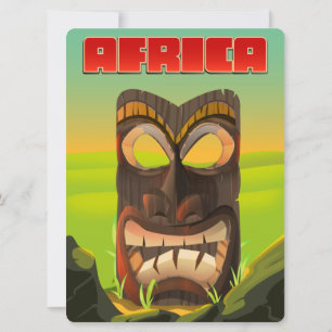 afrikanischer Carvingkopf