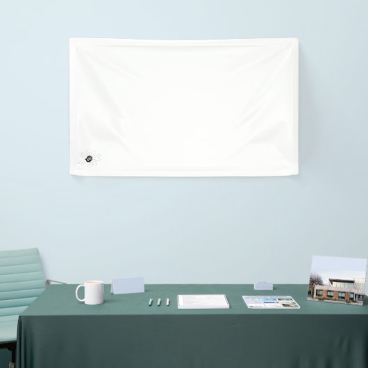 afrikanischer Daisy Design Vinyl Banner (Messeveranstaltung)