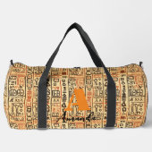Afrikanischer Dogon Mali Ethnisches Muster 12 Duffle Bag (Vorderseite)