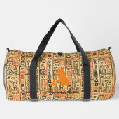 Afrikanischer Dogon Mali Ethnisches Muster 12 Duffle Bag (Rückseite)