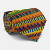 Afrikanischer Druck "Ankara" Krawatte (Gerollt)