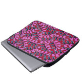Afrikanischer Druck Laptopschutzhülle (Vorne Knopf)