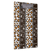 Afrikanischer Druck mit Gepardhautmuster Klemmbrett (Rechts)