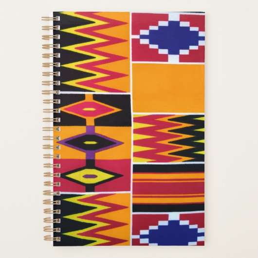 Afrikanischer Druck Planer (Vorderseite)
