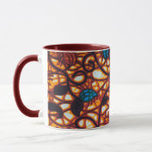 Afrikanischer Druck Tasse (Links)
