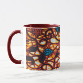 Afrikanischer Druck Tasse