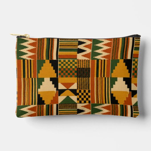 Afrikanischer Druck Zubehörtasche (Vorderseite)