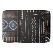 Afrikanischer Dschungel, digitales Muster, Druckba Badematte (Vorderseite)