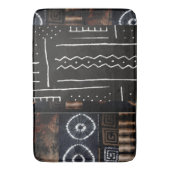 Afrikanischer Dschungel, digitales Muster, Druckba Badematte (Vorderseite Vertikal)