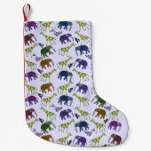 Afrikanischer Dschungel-WeihnachtsStrumpf Kleiner Weihnachtsstrumpf (Vorderseite)