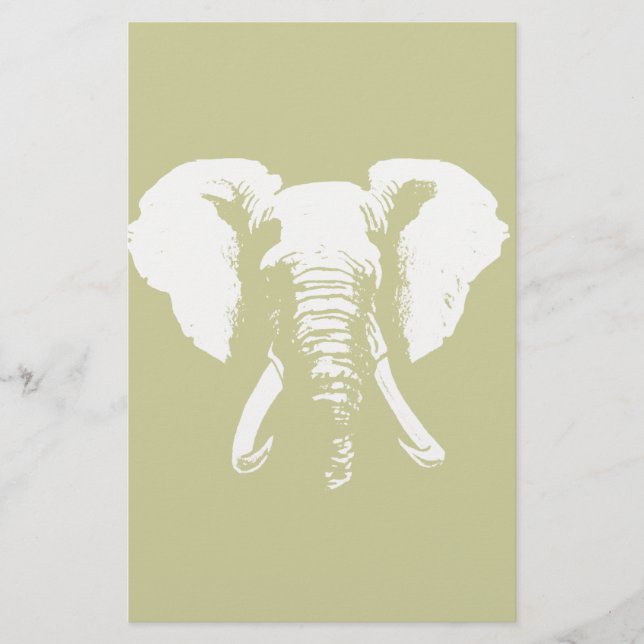 Afrikanischer Elefant (Vorderseite)