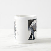 Afrikanischer Elefant 2012 Kaffeetasse (Mittel)