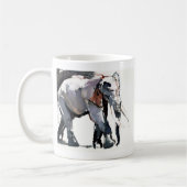 Afrikanischer Elefant 2012 Kaffeetasse (Links)